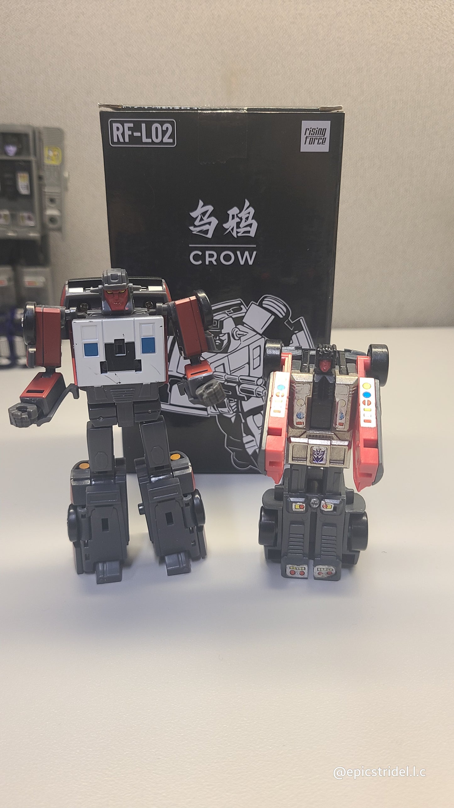 Rising Force Stunticons – Full Combiner Set (5 Figures) Third-Party Transformers-Inspired Collectible