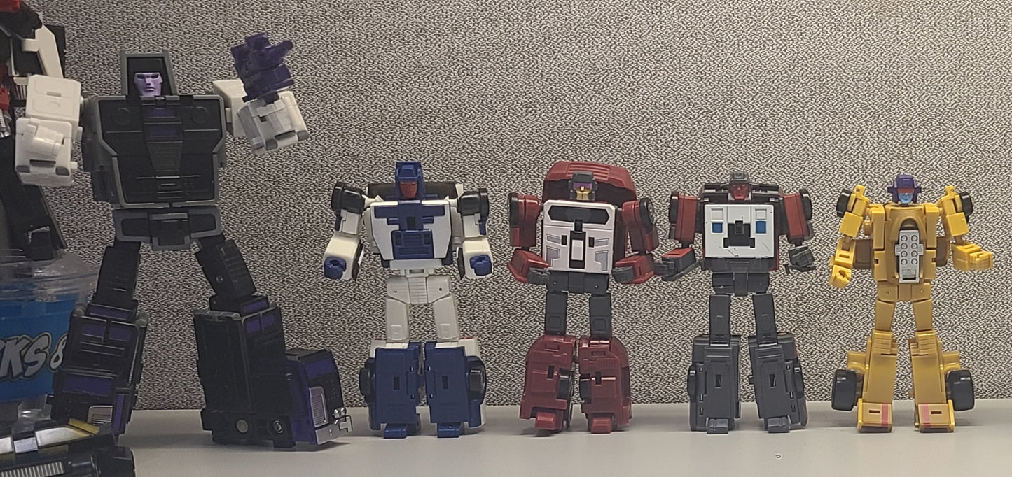 Rising Force Stunticons – Full Combiner Set (5 Figures) Third-Party Transformers-Inspired Collectible