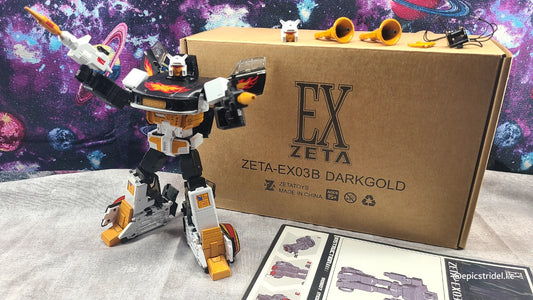 **Zeta EX-03B Darkgold** — Premium Transformable Figure