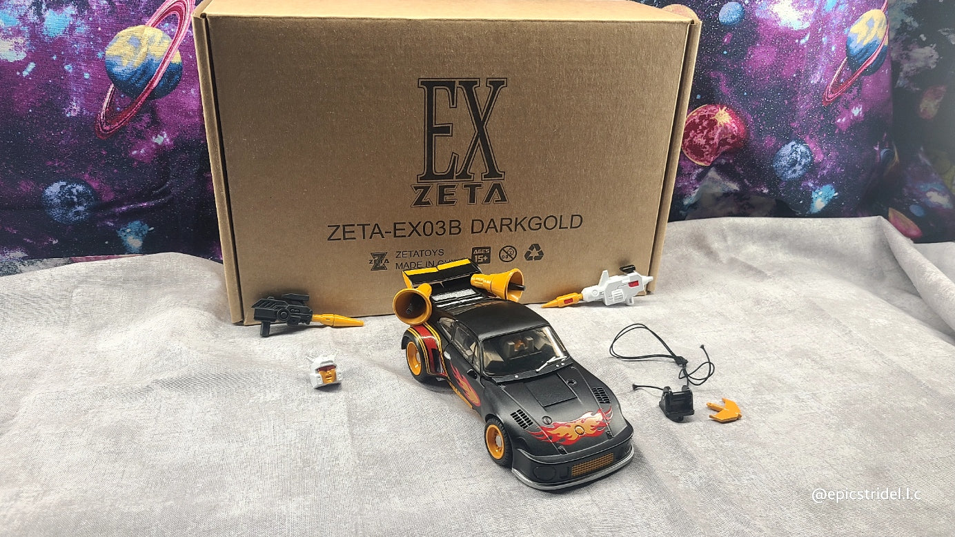 **Zeta EX-03B Darkgold** — Premium Transformable Figure