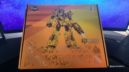 Hugerhino - CangToys Trans Age Predacons Combiner Figure