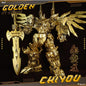 CangToys Chiyou God Gold Predaking – Gold Edition 8-Bot Combiner Set (6 Box Collection)