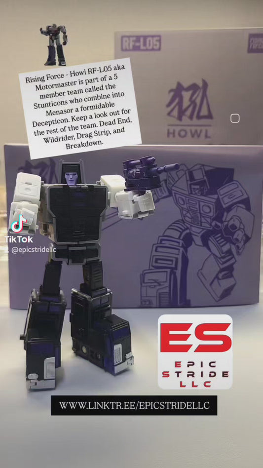 Rising Force Stunticons – Full Combiner Set (5 Figures) Third-Party Transformers-Inspired Collectible